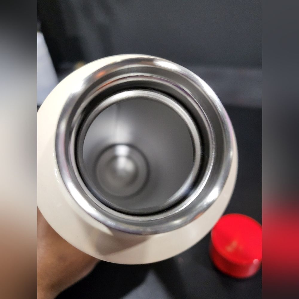 Walt Disney World Mickey Santa Starbucks Stainless Steel Water Bottle Glitter - Picture 5 of 8